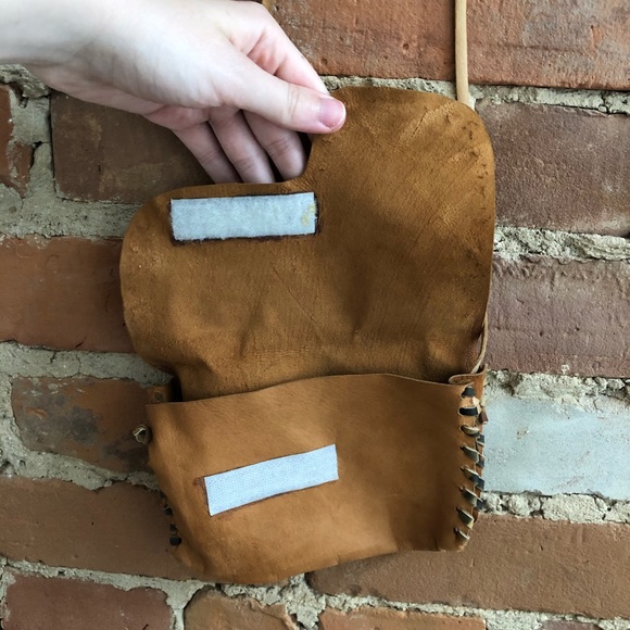 Handmade leather purse - Picture 6 of 7